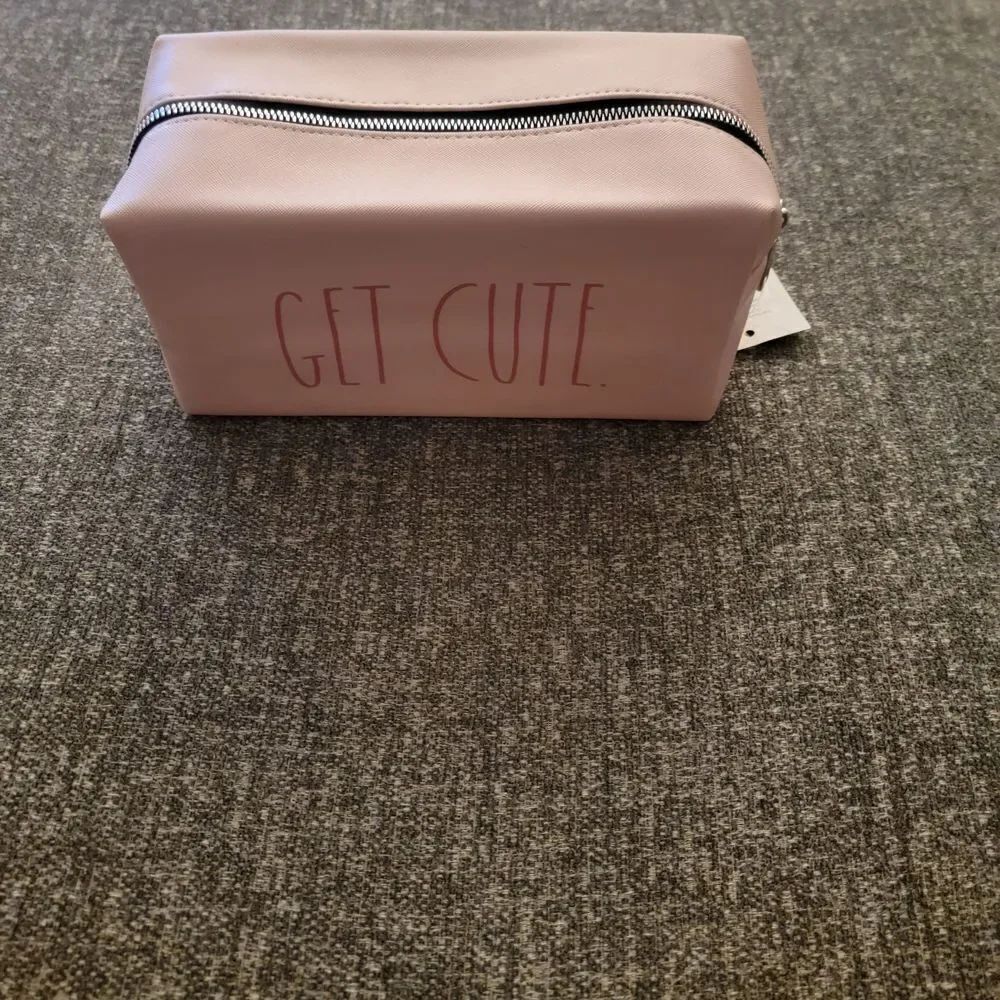 Rae Dunn Pink Cosmetic Bag - Get Cute